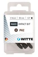 Witte phillips bit MAXX Impact [3x] - 1/4&apos;&apos; - PH 1 - 38mm - thumbnail