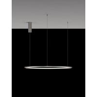 Lyora Ronde hanglampTarquin zilvergrijs Ø 80cm - 9345607 - thumbnail