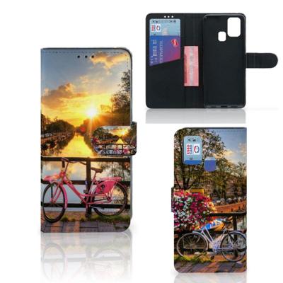 Samsung Galaxy M31 | Flip Cover | Amsterdamse Grachten Samsung Galaxy M31 | Flip Cover | Amsterdamse Grachten