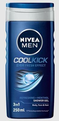 Nivea Men Cool Kick Shower Gel Nivea Men Cool Kick Shower Gel