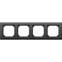 Merten 486414 Afdekking Frame System M Antraciet 1 stuk(s) - thumbnail