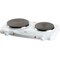 Domo elektrische kookplaat, 1000-1500W, wit - thumbnail