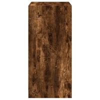 Kledingkast 48x41x102 cm bewerkt hout gerookt eikenkleurig - thumbnail