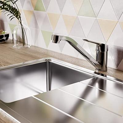 Ideal Standard Ceraflex keukenmengkraan eengreeps beweegbare uitloop met perlator BlueStart chroom BC129AA