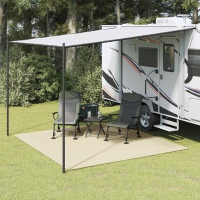 VidaXL Tenttapijt 4x3 m crèmekleurig VidaXL Tenttapijt 4x3 m crèmekleurig