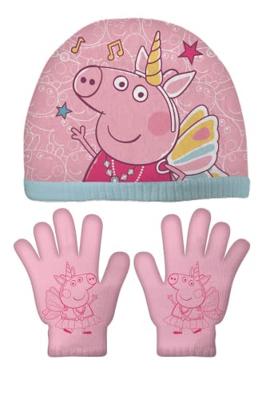 Muts en Wanten Peppa Pig Cosy corner Roze Muts en Wanten Peppa Pig Cosy corner Roze