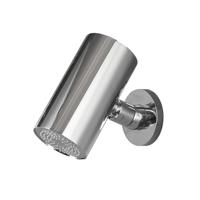 Hoofddouche Wiesbaden UniMatch Beam Rond 1 Stand met Muurbevestiging Chroom - thumbnail