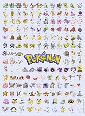 Pokemon - 151 Pokemon Jigsaw Puzzle (500 pc)