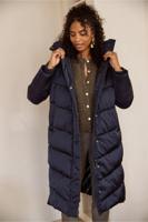 Studio Anneloes Tyler Long Puffer 12835 Winterjassen 6900 Dark Blue - thumbnail