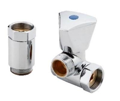 Kirchhoff Apparaat-aansluitventiel, rechterzijde, 1/2" , met compensatie voor wandmontage - 986221148