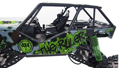 Amewi 22217 Crazy Crawler 1:10 RC modelauto voor beginners Elektro Crawler 4WD Incl. accu, oplader en batterijen voor de zender Amewi 22217 Crazy Crawler 1:10 RC modelauto voor beginners Elektro Crawler 4WD Incl. accu, oplader en batterijen voor de zender