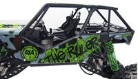 Amewi 22217 Crazy Crawler 1:10 RC modelauto voor beginners Elektro Crawler 4WD Incl. accu, oplader en batterijen voor de zender - thumbnail