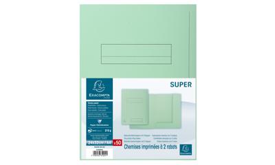 Exacompta dossiermap Super 210, pak van 50 stuks, groen
