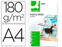 Q-CONNECT fotopapier, ft A4, 180 g, pak van 20 vel - thumbnail