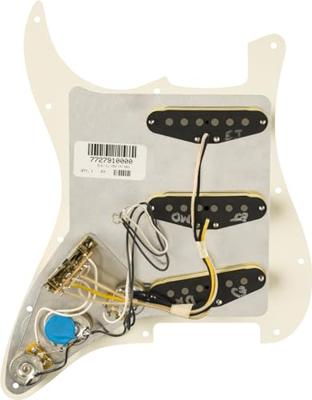 Fender Pre-Wired Strat Pickguard Eric Johnson Signature Parchment 11-Hole