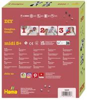 Hama Strijkkralen Midi 3D Panda 2500 Stuks - thumbnail