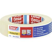Tesa Afplakband | licht gecrêpt | lichtbeige | lengte 50 m | breedte 25 mm | wiel | 12 stuks - 04323-00041-00 04323-00041-00 - thumbnail