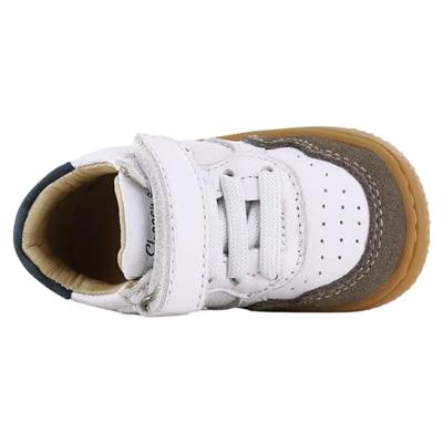 ShoesMe BN24S012-A white taupe multi bruin maat 19 ShoesMe BN24S012-A white taupe multi bruin maat 19