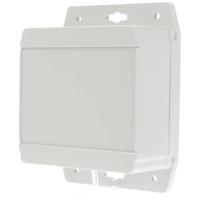 Hammond Electronics 1555LF42GY Universele behuizing 104 x 106 x 62 ABS Lichtgrijs 1 stuk(s) - thumbnail