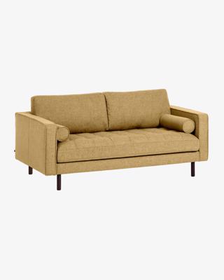 Debra 2-zits sofa in mosterd 182 cm Debra 2-zits sofa in mosterd 182 cm