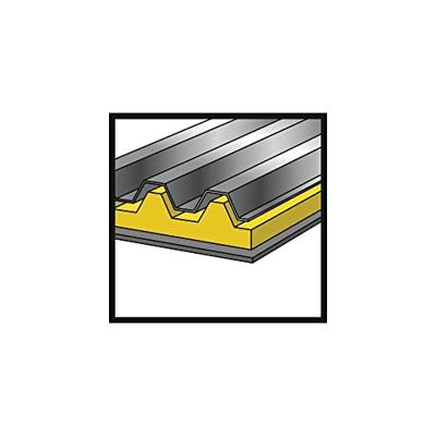 Promat/Tecwerk Decoupeerzaagblad | totale lengte 132 mm | tandverdeling 1 mm | BIM | 5 stuks / kaart - 4000814665