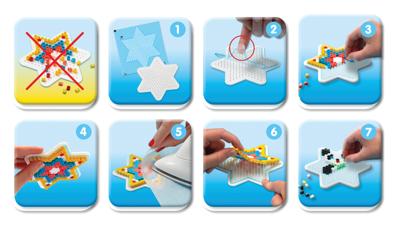 Hama midi bead-tac strijkkralenset in emmer, 20.000st.