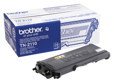 Brother Toner TN-2110 Origineel Zwart 1500 bladzijden TN2110 - thumbnail