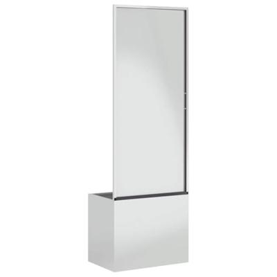 Tuinplant met Decoratief Paneel Zilver 50 x 140 cm Tuinplant met Decoratief Paneel Zilver 50 x 140 cm