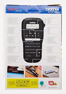 Brother beletteringsysteem PT-H110, azerty