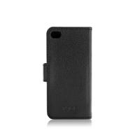 Muvit Wallet Case iPhone 4(S) zwart - thumbnail