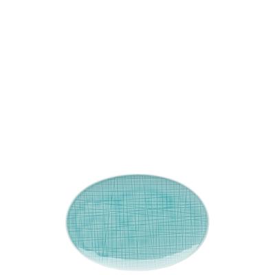 ROSENTHAL - Mesh Aqua - Bord ovaal 18cm