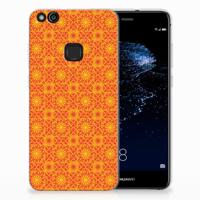 Huawei P10 Lite | TPU bumper | Batik Oranje - thumbnail