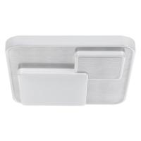 Eglo Moderne plafondlampLepreso wit vierkant - 75666 - thumbnail