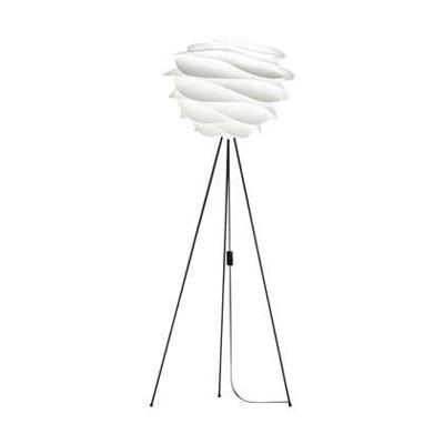 Umage Carmina Medium vloerlamp white - met vloer tripod zwart - Ø 48 Umage Carmina Medium vloerlamp white - met vloer tripod zwart - Ø 48