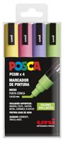 Markeerset POSCA PC-5M Bright 4 Onderdelen - thumbnail