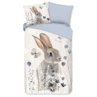 Good Morning Kinderdekbedovertrek "konijn" - Ecru - (140x200/220 cm) - Katoen - thumbnail
