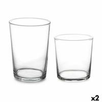 Glazenset Pasabahce Bistro Transparant Glas 380 ml 510 ml (2 Stuks) - thumbnail