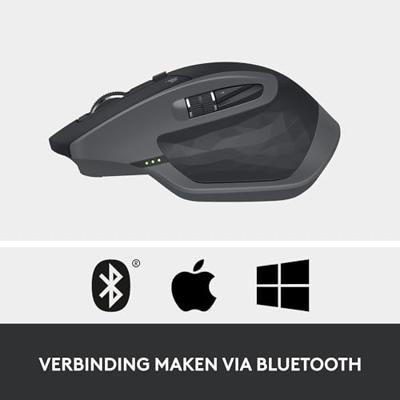 Logitech Mouse MX Master 2S Grafiet Draadloze Muis