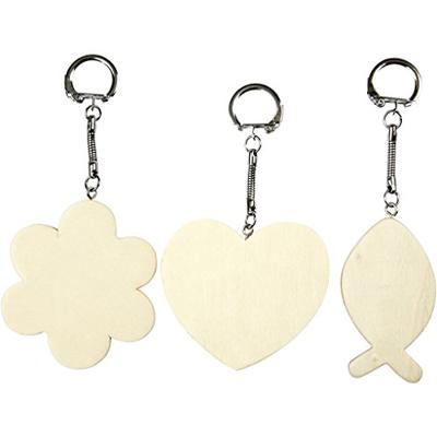 Creativ Company Https://www.cchobby.nl/sleutelhanger-afm-6-7-cm-dikte-3-mm-3-stuk-1-doos