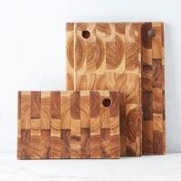 POINT-VIRGULE - Houten Plank - Plank Teakhout 30x20cm - thumbnail
