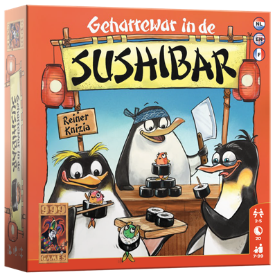 Geharrewar in de Sushibar
