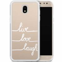 Samsung Galaxy J5 2017 hoesje - Live, love, laugh - thumbnail