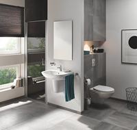 GROHE Bau Cosmopolitan Toiletborstelhouder - wandmontage - rond - open - chroom 40463001 - thumbnail