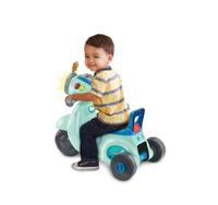 VTech Baby 2-in-1 loopscooter - blauw - thumbnail