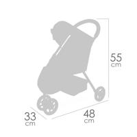 Poppenstoel Decuevas 50 cm - thumbnail