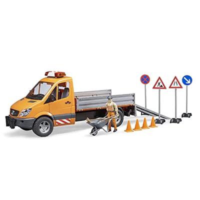 Bruder Mercedes Benz Sprinter met Bestuurder en Accessoires