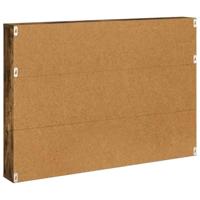 Tijdschrift Rek met plank 2 pcs Gerookt eiken 100 x 12 x 70 cm - thumbnail
