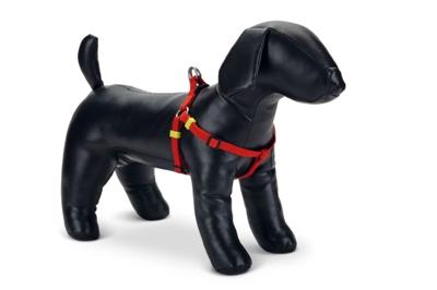 Hondentuig nylon Uni 26-40cm rood Hondentuig nylon Uni 26-40cm rood