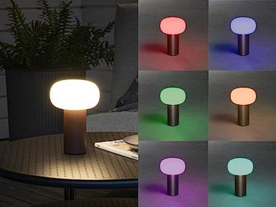 KonstSmide Oplaadbare tafellampAntibes roestbruin - 7826-972 - thumbnail