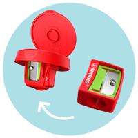 Puntenslijper stabilo 4849 woody 3 in 1 rood - thumbnail